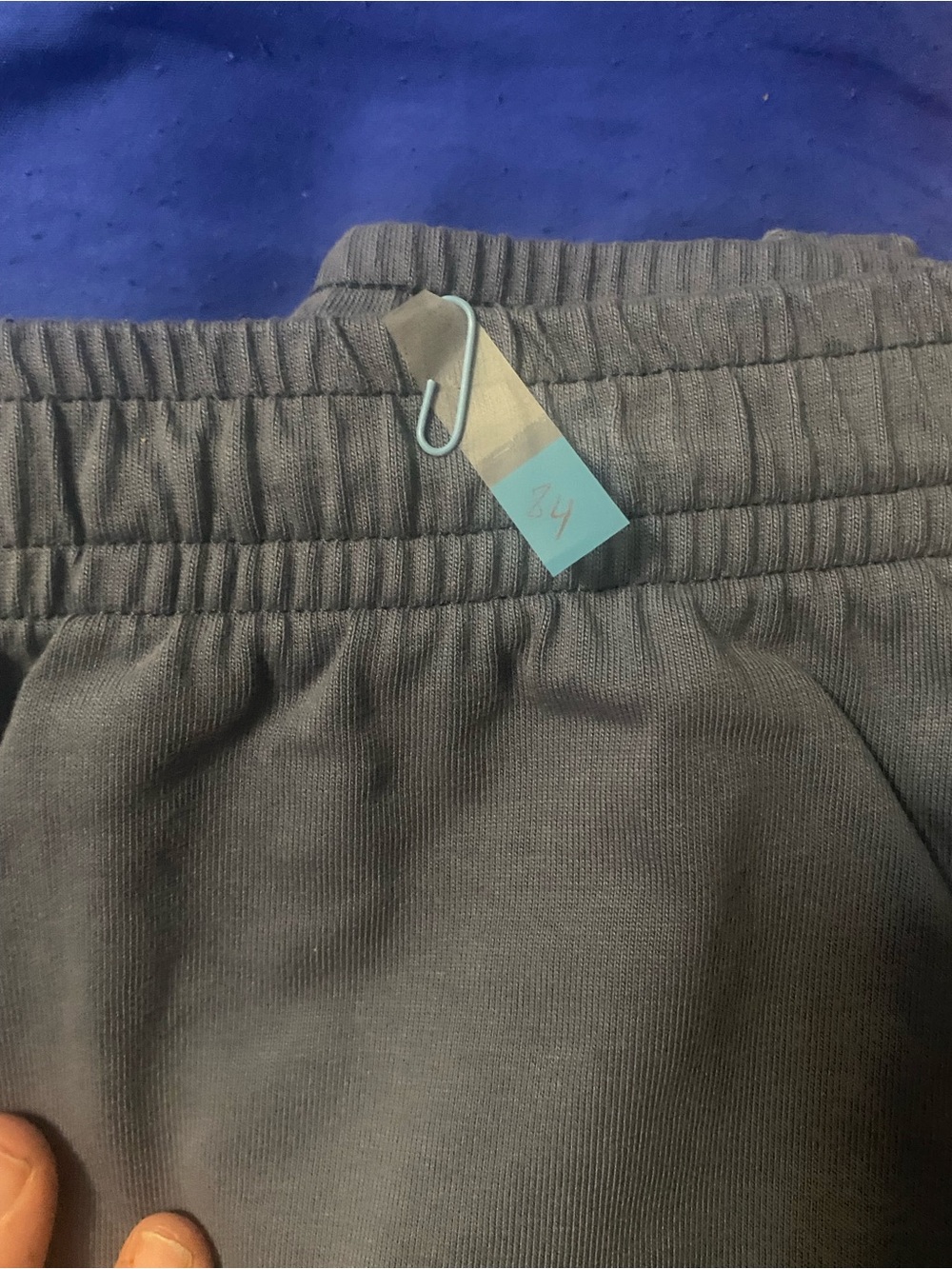 Skims Elastic-Waist Bottoms in bluish grey